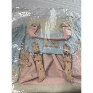 Doughnut Pack Your Dream Blue Cream And Pink Backpack  Laptop Bag New